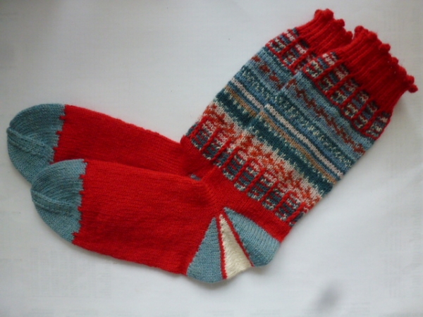 Anleitung No. 5 – Socke Tatjana Gr. 36/37